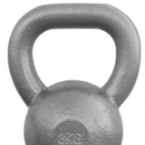 Kettlebell mit griffiger Oberflchen Struktur