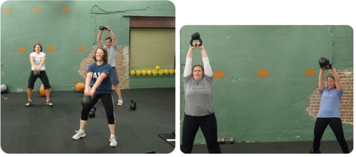 Workshop mit Kettlebells